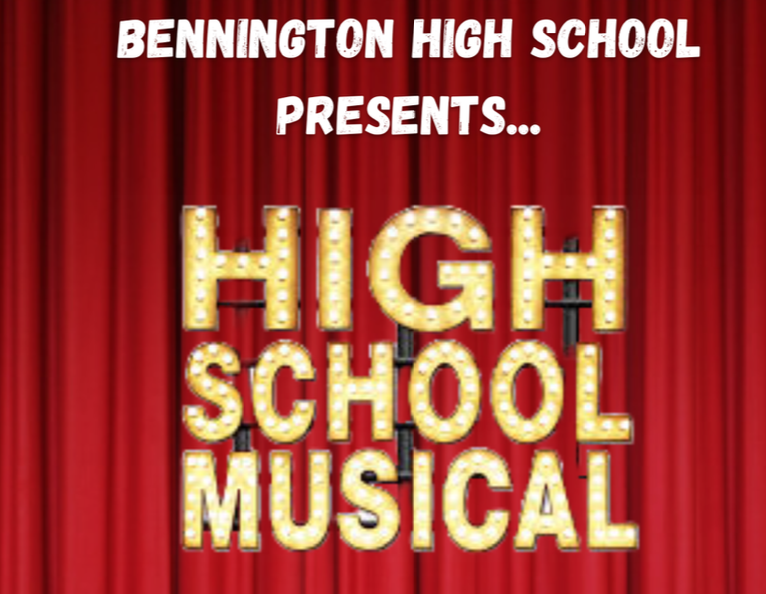 BHS Presents High School Musical banner